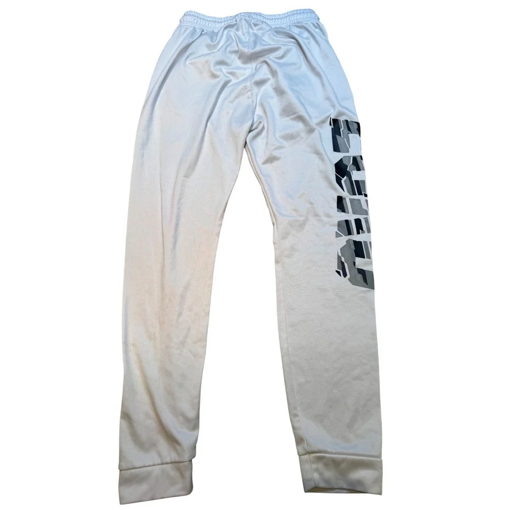 Ecko‎ Function Mens White Graphic Joggers Camo Logo Sweatpants Medium